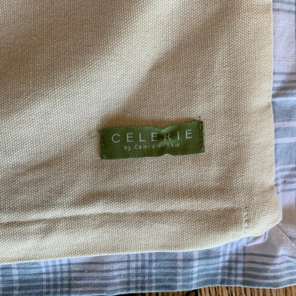 2 Celerie Kemble Accent Pillow covers wintry decorative trees - Picture 5 of 7